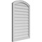 Ekena Millwork Arch Top Surface Mount PVC Gable Vent: Functional, w/ 2"W x 1-1/2"P Brickmould Frame, 26"W x 38"H GVPAR26X3802SF - alternate 5